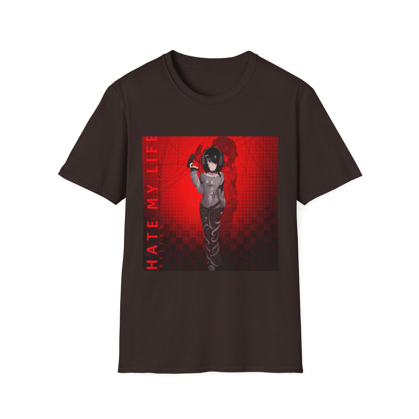 Unisex Graphic T-Shirt - 'Hate My Life' Design |