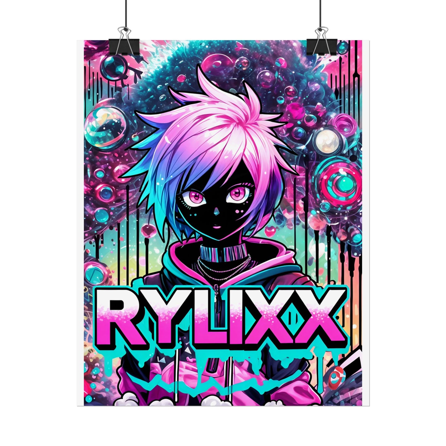 Poster - Hyperpop Rylixx Merch Poster