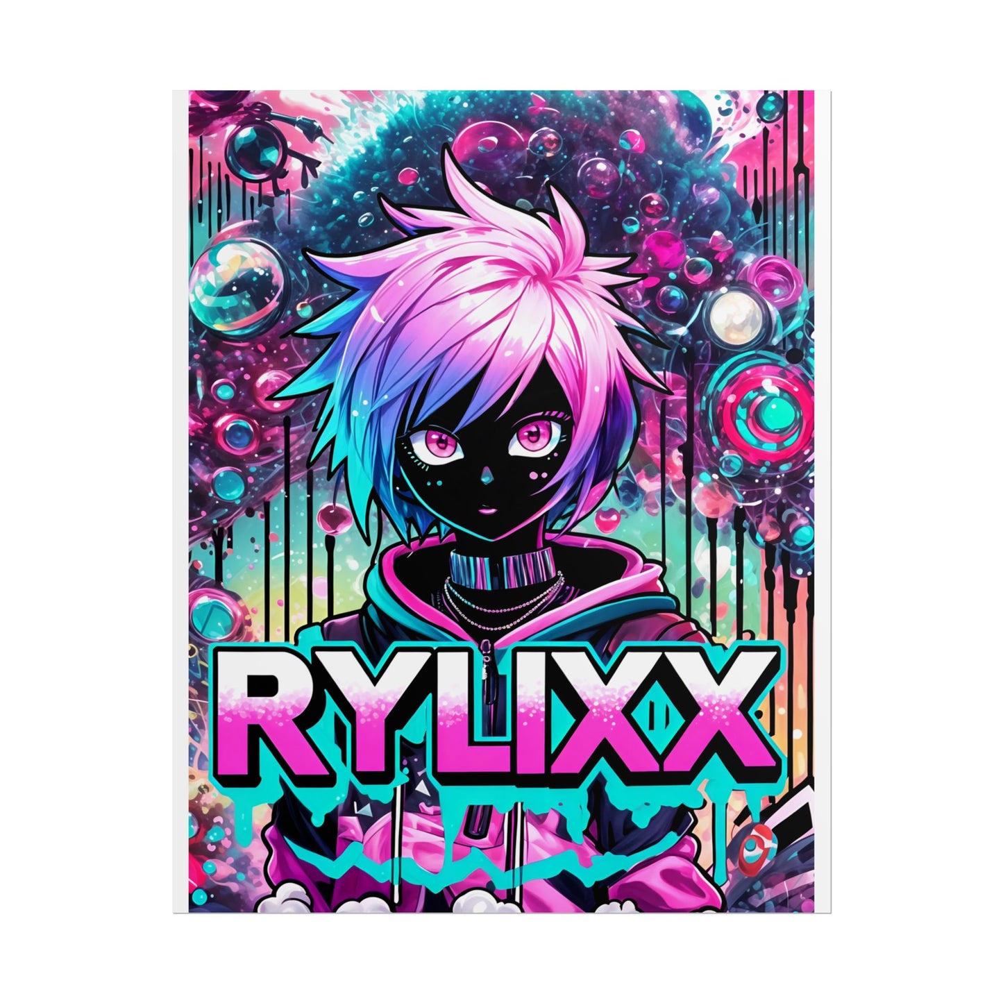 Poster - Hyperpop Rylixx Merch Poster