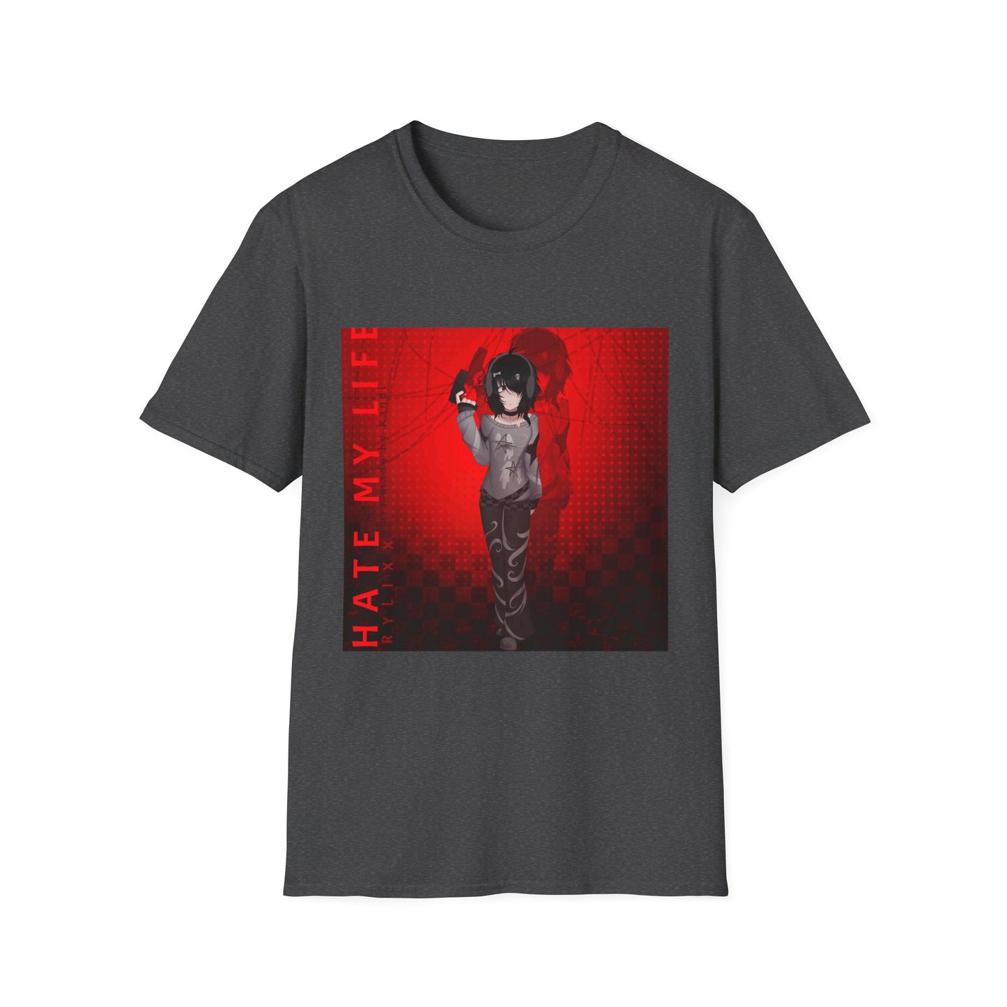 Unisex Graphic T-Shirt - 'Hate My Life' Design |
