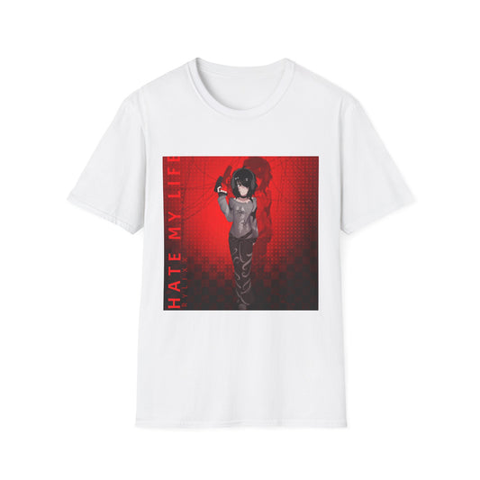 Unisex Graphic T-Shirt - 'Hate My Life' Design |