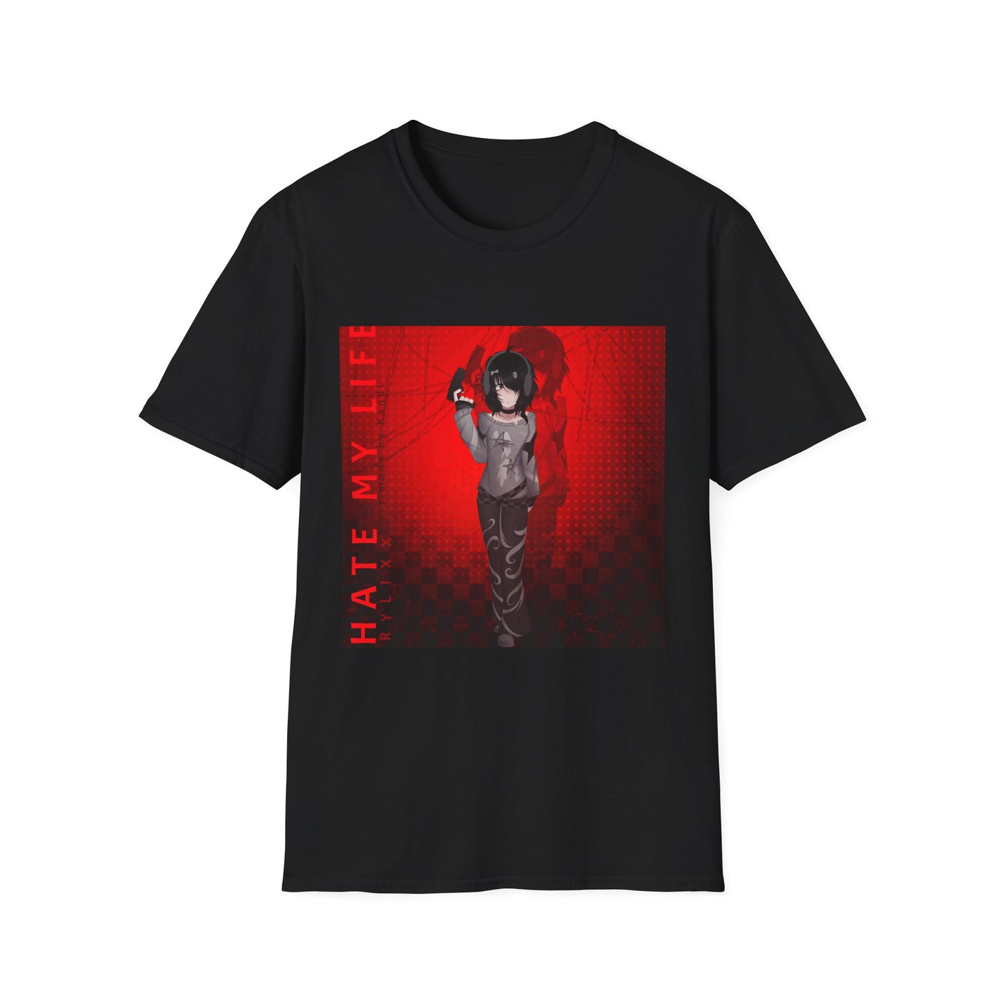 Unisex Graphic T-Shirt - 'Hate My Life' Design |