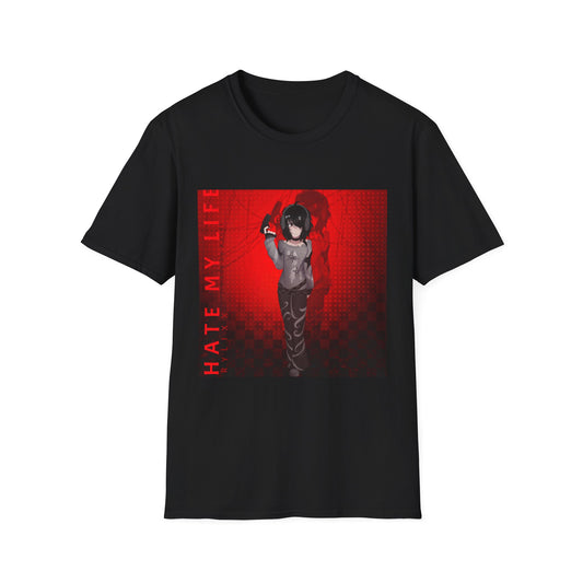 Unisex Graphic T-Shirt - 'Hate My Life' Design |
